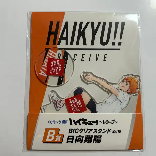 하이큐 히나타 쇼요 리시브 쿠지 아크릴스탠드