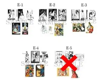 히카루의 바둑 히카루의 바둑 원화전 복권 E상 브로마이드 4종 세트