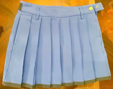 라이트 블루 플리츠 스커트 사이즈 SS