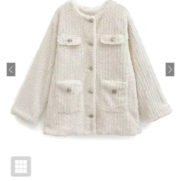 GRL 케이블 퍼 자켓 dk1331