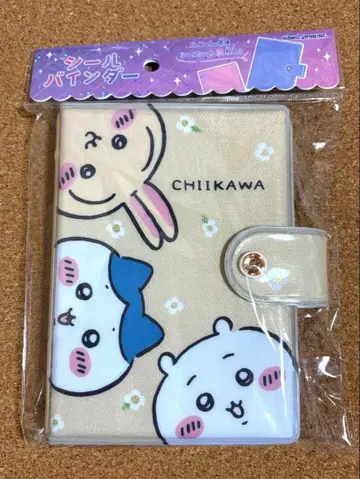 치이카와 (먼작귀) 씰 바인더 씰 시트 토끼 하치와레 CHIKAWA