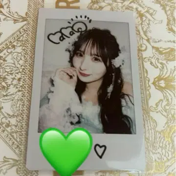 친필 사인 폴라로이드 사진 CANDYTUNE 오가와 나나코