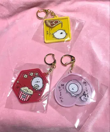 나가노 캐릭터즈 움직이는 아크릴 키링 3종 세트