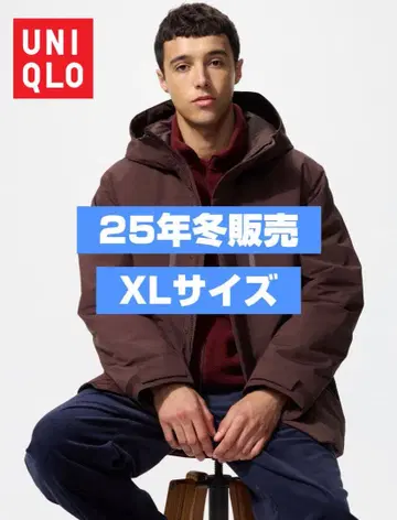 [ 25년 겨울 판매분 ] 유니클로 하이브리드 다운 후드티 XL 사이즈