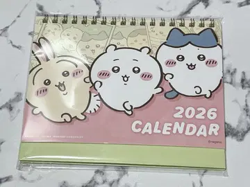 치이카와 (먼작귀) 탁상 달력 2026 미니 씰 포함