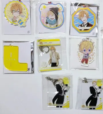 아오페라 시호 루카 아크릴 키링 8종 세트