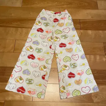 tntntutu 텐츠 데님 와이드 팬츠 화이트