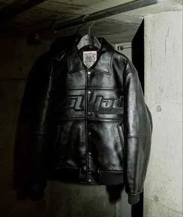 AVIREX VALLAD VARSITY LEATHER JACKET