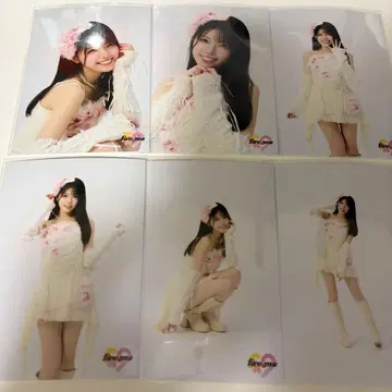 나카모토 코마리 데뷔 화이트 의상 브로마이드 컴프 세트