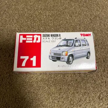 No.71 스즈키 왜건 R 빨간색 로고 미개봉 새상품 절판 1대