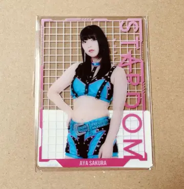 사쿠라 아야 클리어 카드 STARDOM DMM 온라인 크레인 게임