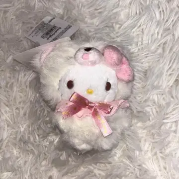 헬로키티 포근포근 인형 키링 미사용 새상품