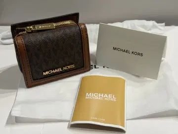 MICHAEL KORS 3단 폴더형 지갑 브라운