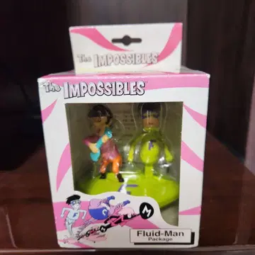 빈티지 1998년제 슈퍼 쓰리 코일맨 & 프리 피규어 세트 새상품급