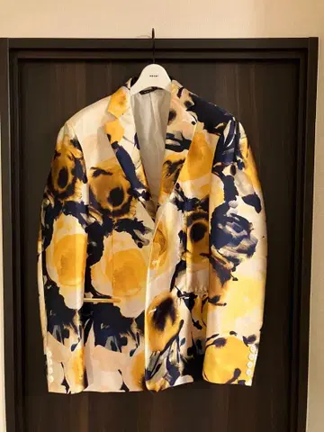 사르토리알몽크 꽃무늬 테일러드 자켓