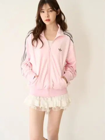 snidel [ adidas Originals ] 트랙 자켓 벨로아