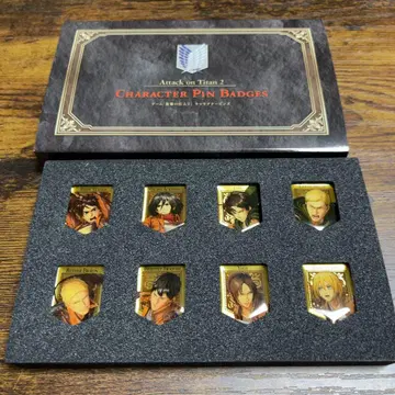 진격의 거인 2 캐릭터 빈즈 8종 TREASURE BOX 특전