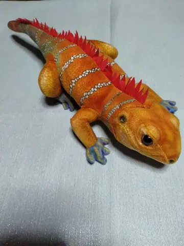 파충류 이구아나 봉제 인형 리얼 미사용 새상품