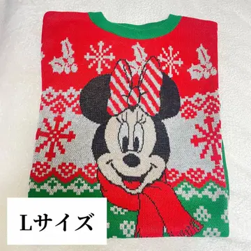 디즈니 아베일 미니 크리스마스 스웨터 L 사이즈