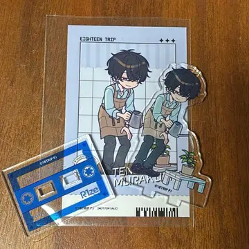 애니메이트 카페 스탠드 아침반 R1ze 무라쿠모 곁들임