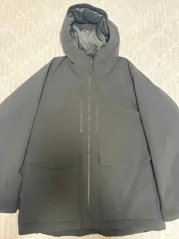 UNIQLO 하이브리드 다운 후드티 DARK GREEN M 사이즈