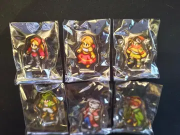 파이널 판타지 택틱스 미니 아크릴 블록 6개 세트