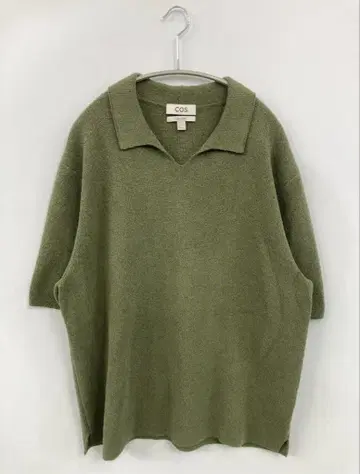 [ COS ] 니트 피케 셔츠