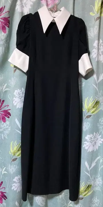 foufou 바이컬러 원피스