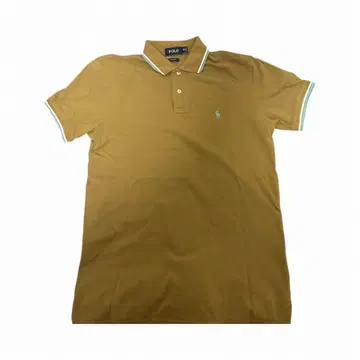 POLO 피케 셔츠 황토색