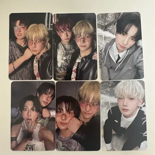 앤팀 백투라이프 포토카드박스 위버스앨범 유마 포카