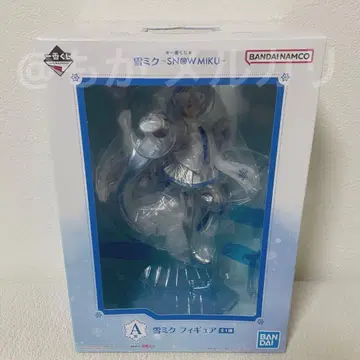 미개봉 유키 미쿠 snowmiku 제일복권 a상 피규어