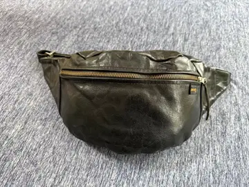 vanson 반손 가죽 바디백 블랙