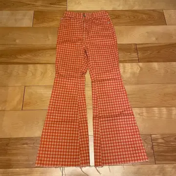 Dear Sisterhood 깅엄 체크 팬츠