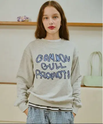 COMMON GULL PRODUCTS 맨투맨 그레이