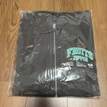 FRUITS ZIPPER 최애 어필 블랙 후드티 사쿠라이 유이