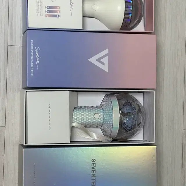 세븐틴 캐럿봉 응원봉 버전 1,버전 2 급처