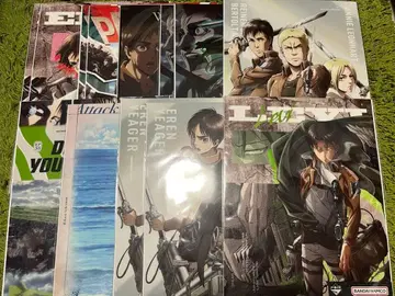 택배(야마토운수) 배송 진격의 거인 제일복권 클리어 포스터 13점