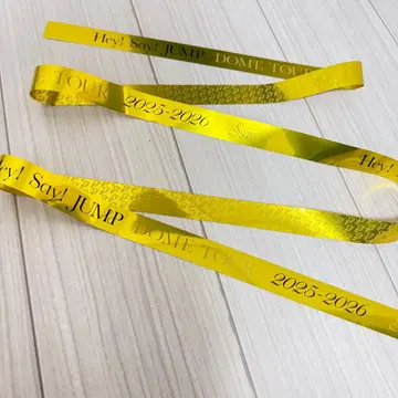 Hey!Say!JUMP DOME TOUR Ssay 은색 테이프 은테 금색