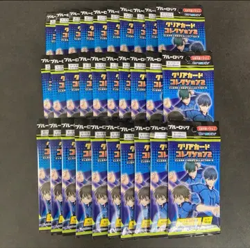 블루 록 클리어 카드 컬렉션 2 30개 묶음 판매 미개봉