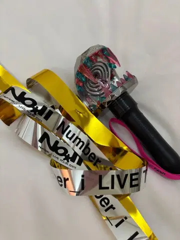 Number_i 응원봉 & 은색 테이프