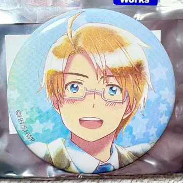 헤타리아 트레이딩 Ani-Art aqua label 캔뱃지