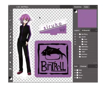 빈트롤 캐릭터 아크릴 스탠드