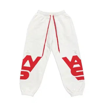 VAWS Logo Sweat Pants [White]