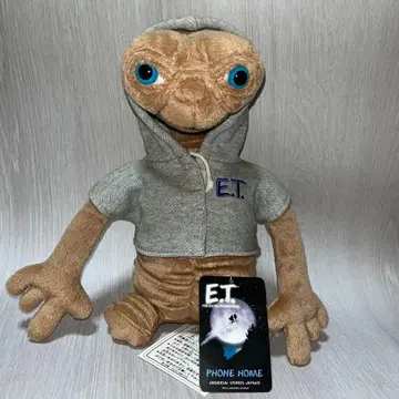E.T. 후드 부착 봉제 인형