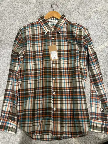 VINTAGE E.L. 체크 셔츠