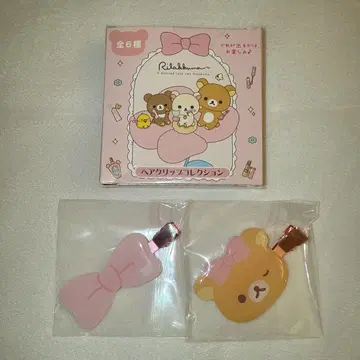 리락쿠마 헤어 클립 컬렉션