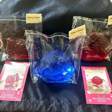 후르츠 3종 세트 스퀴즈 냥코 딸기 딸기 블루베리 냥이