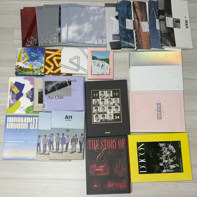 세븐틴 앨범 시그 급처