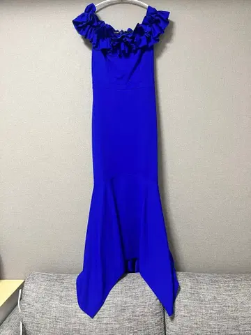 조세 리브 코프 롱 드레스 오프숄더 머메이드