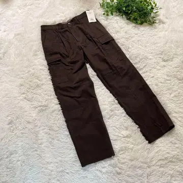 대특가 TAKEO KIKUCHI 카고 팬츠 다크 브라운 M